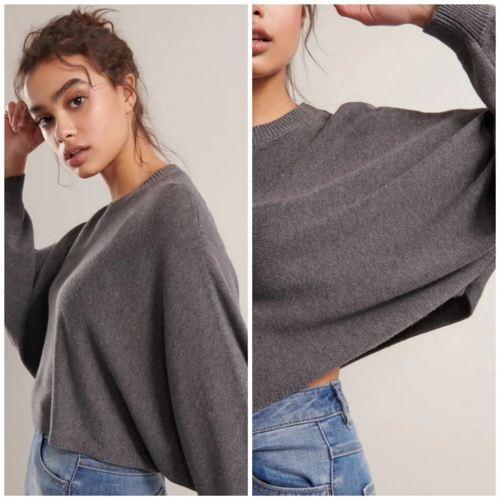 Garage grey sweater  knit blend - Picture 2 of 4